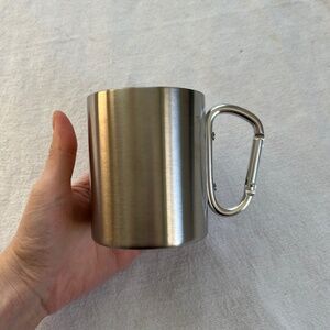 SOLD New Metal Carabiner Mug — Stylish & Functional